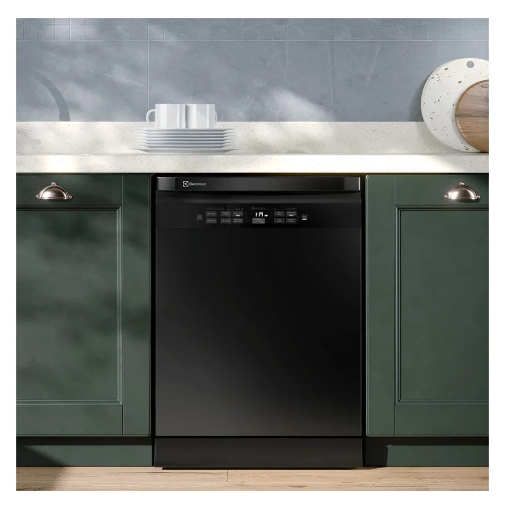 Lava-Louças Electrolux 14 Serviços Preta Experience com Função Higienizar Compras - LL14P