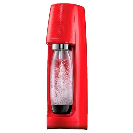 Máquina para Gaseificar Água Fizzi Sodastream Vermelho
