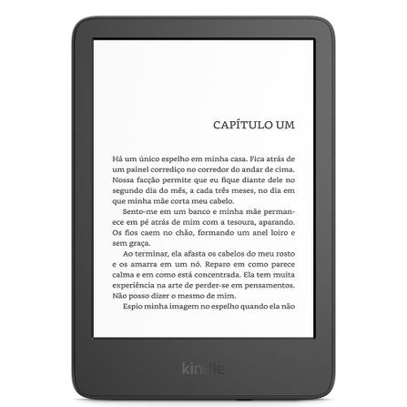 Amazon Kindle 11ª Geração com Iluminação Embutida, Wi-Fi, 16GB, Preto - B09SWTG9GF