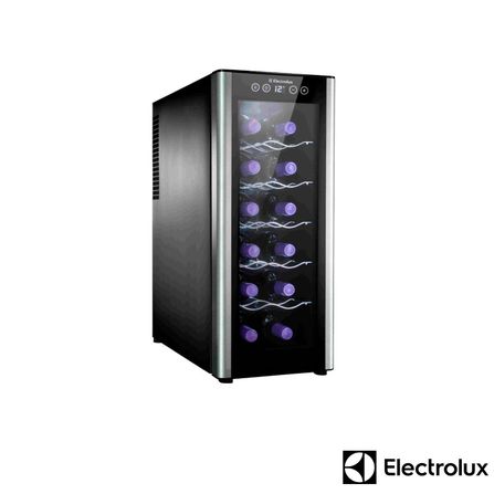 Adega de Vinhos Electrolux para 12 Garrafas com até 18°C e Controle de Temperatura - ACB12