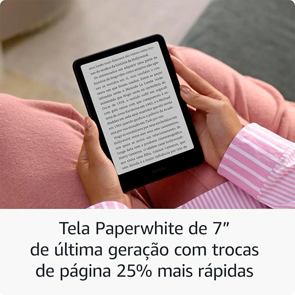Amazon Kindle Paperwhite 32GB, Preto - B0CFPHTM