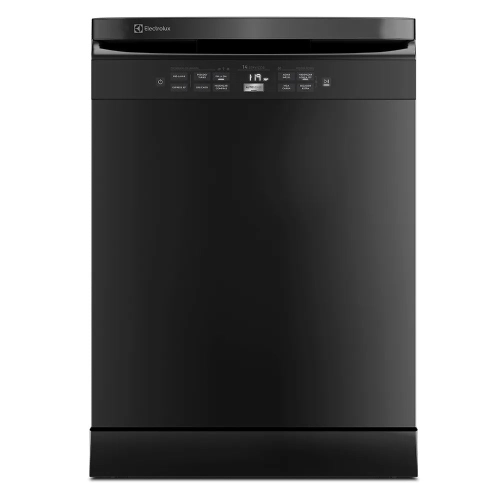 Lava-Louças Electrolux 14 Serviços Preta Experience com Função Higienizar Compras - LL14P